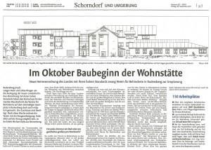 Schorndorfer Nachrichten, 30.09.2011