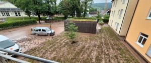 Hochwasserschäden in der Wohn-und-Tagesfoerderstaette in Rudersberg